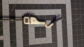 C. Sherman Johnson Safe Lock gate hook close-up on 1-inch grid