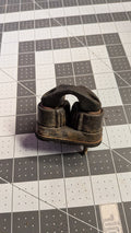Harken cam cleat with fairlead front view on 1-inch grid