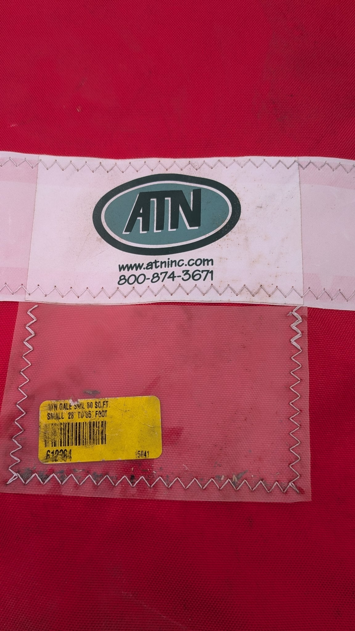 ATN logo on the sail bag