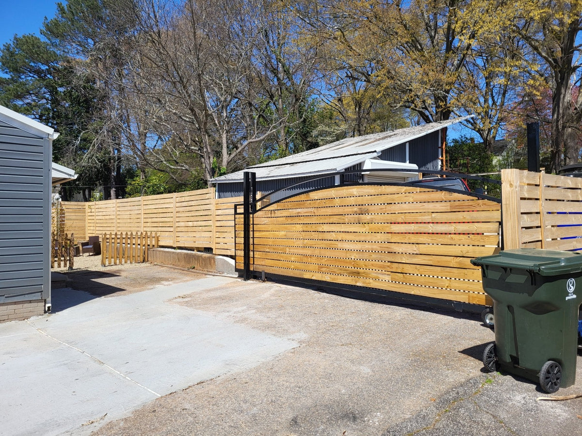 Steel garden gate by Expressive Door