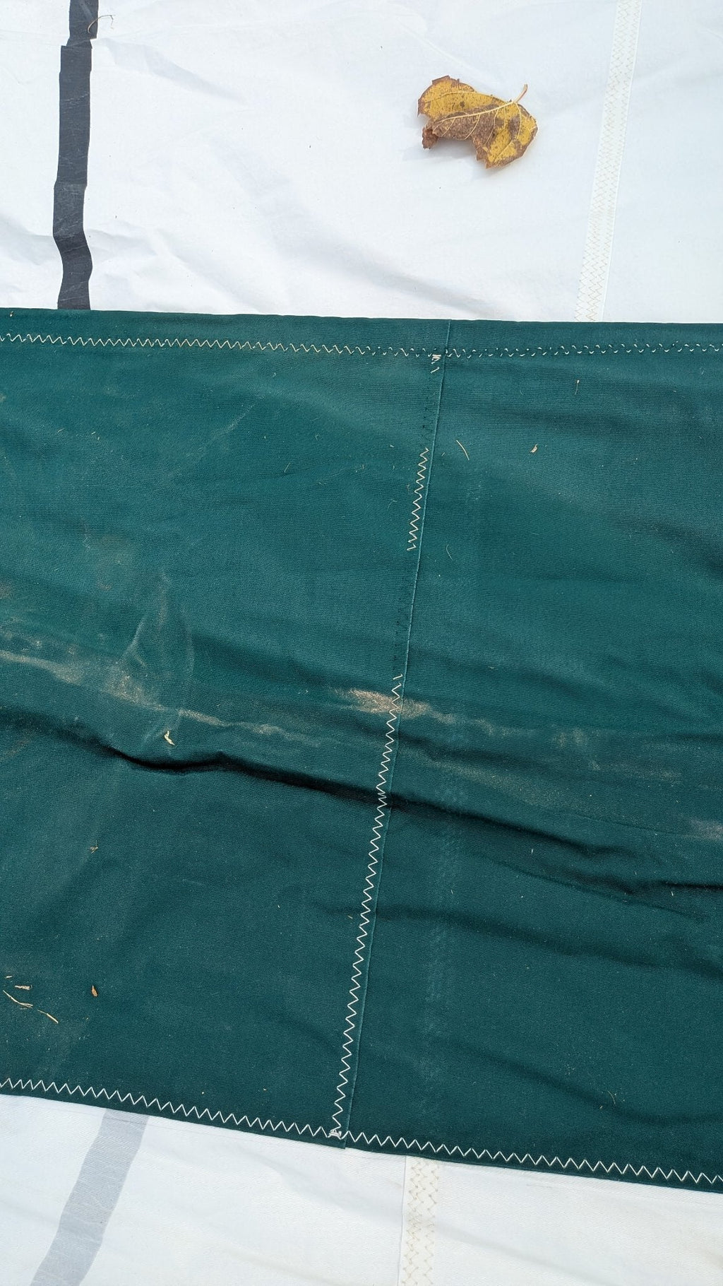Sunbrella UV cover detail