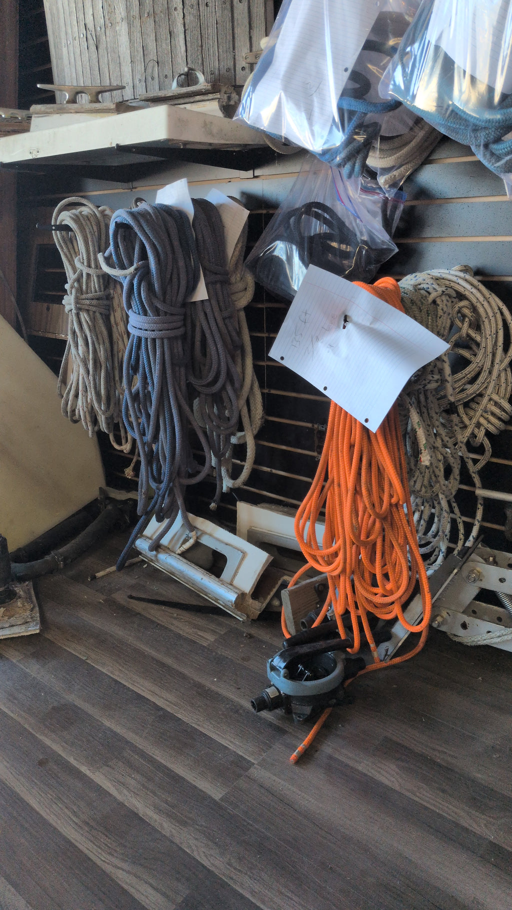 used rope 25 cent per foot call for avaiablity