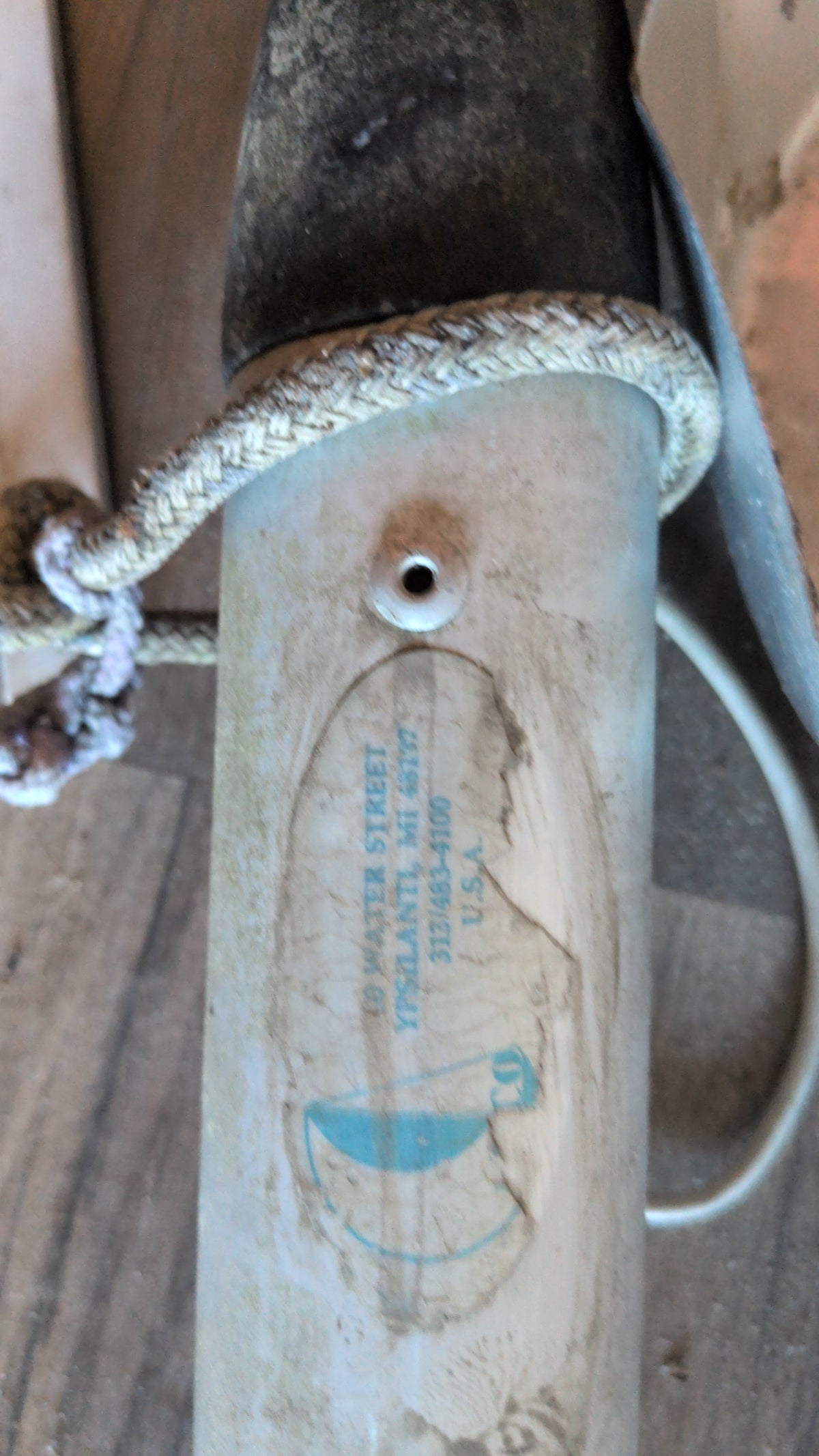adjustable whisker pole 10-16 ft pin lock adjustment