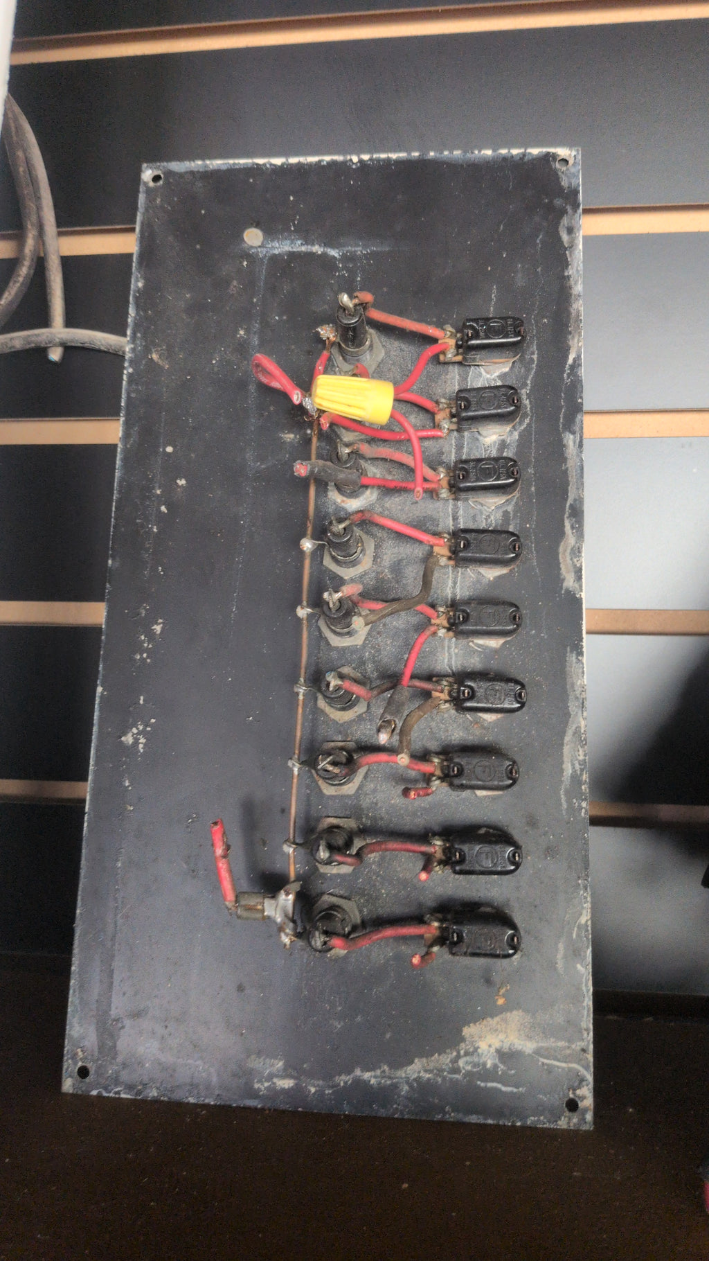 Fuse panel from a Cape Dory 28